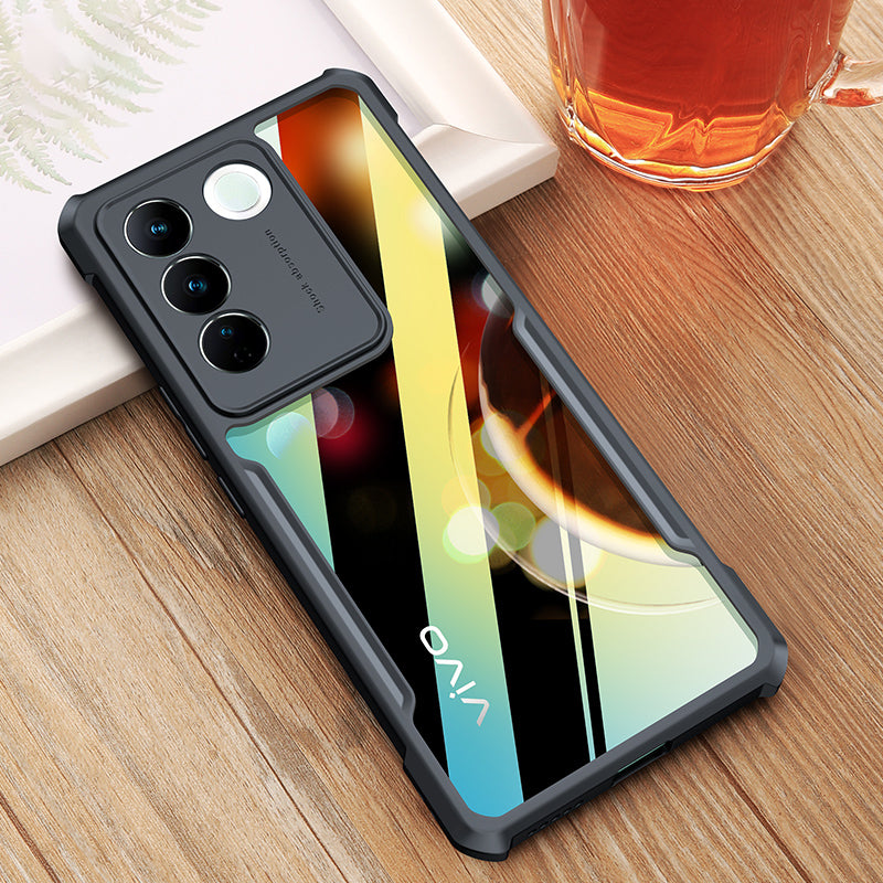 XUNDD For vivo S16 Pro Acrylic TPU Phone Case Precise Cutouts Camera Protection Anti-scratch Phone Back Cover XUNDD For vivo S16 Pro Acrylic TPU Phone Case Precise Cutouts Camera Protection Anti-scratch Phone Back Cover
